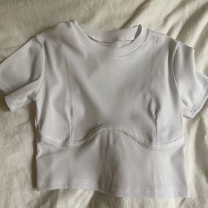 White Crop Top